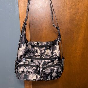 Midnight camo crossbody Lug Bag